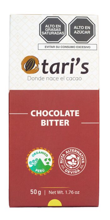 Chocolate bitter 60% cacao, 45g